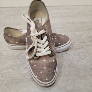 VANS Polka Dot Canvas Sneakers Tie-dye, Faded, Sylish, Skater Shoe
